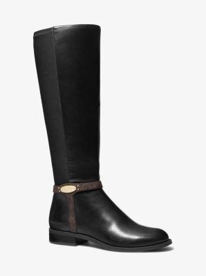 michael kors boys boots|michael kors finley leather boot.